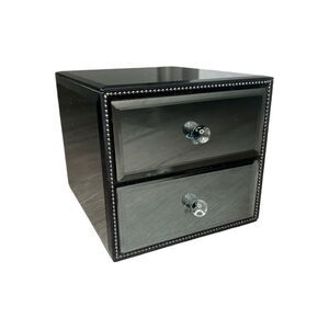 Claire’s Modern Mirror 2-Drawer Jewelry Box